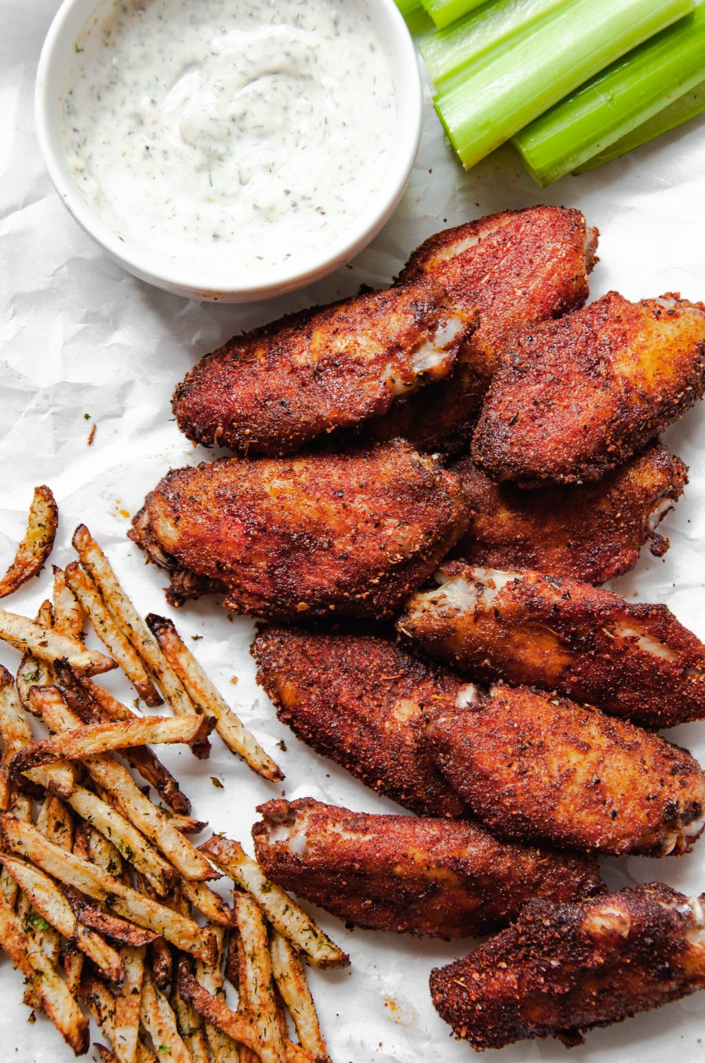 The BEST Dry Rubbed Chicken Wings The Relished Meal